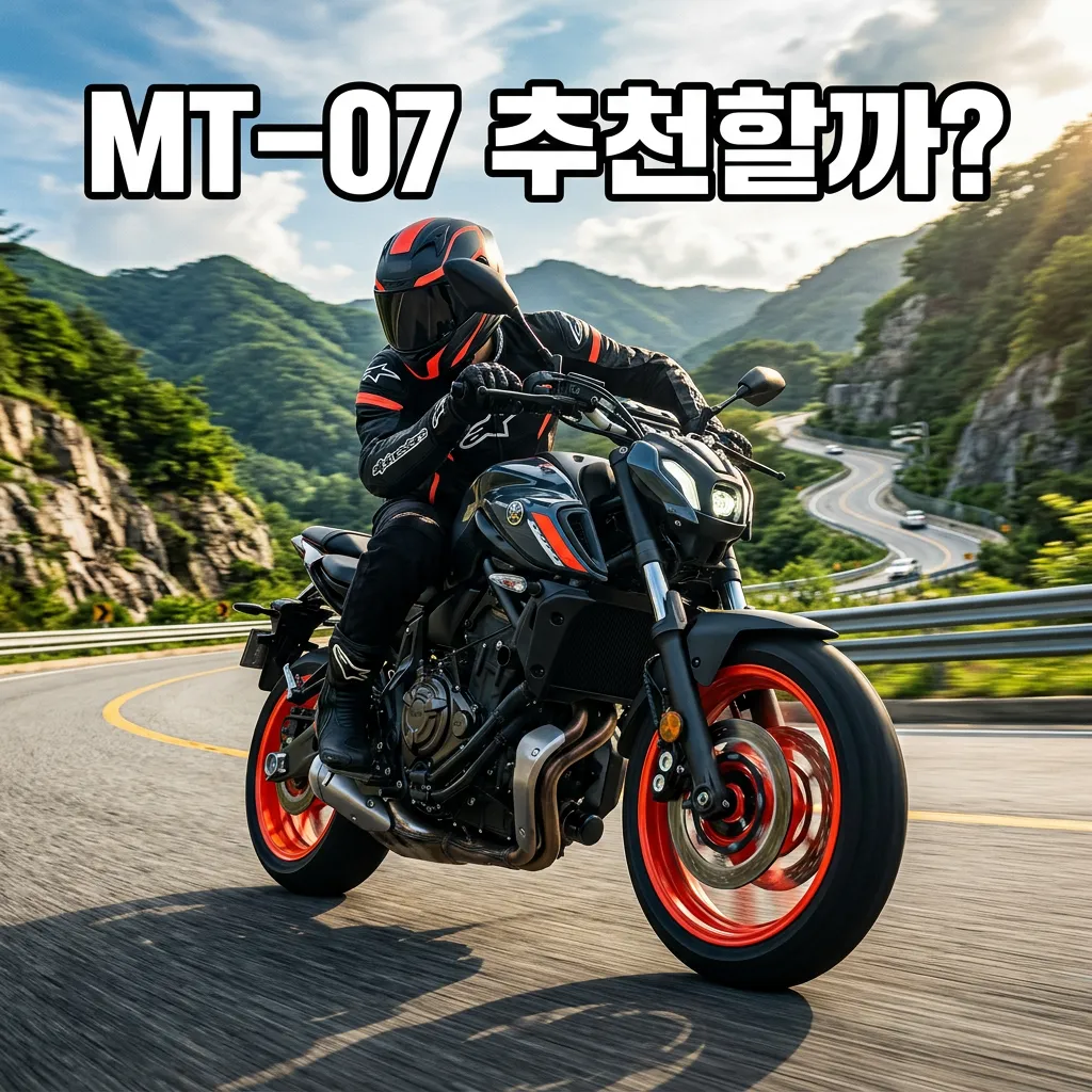 야마하 MT-07 중간배기량 추천인가 — 2025년형 실전 분석