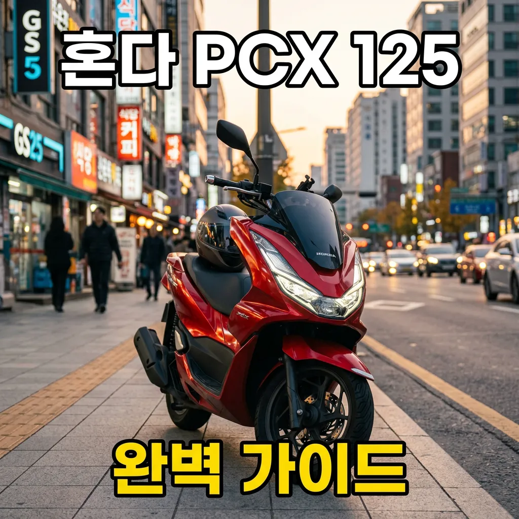 혼다 PCX 125 가격 스펙 장단점 유지비 구매 가이드