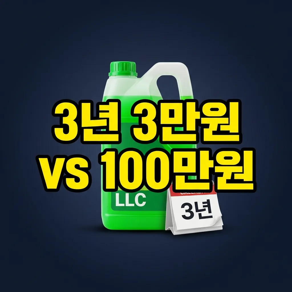 PCX 냉각수 3년 주기, 정기 관리 5단계