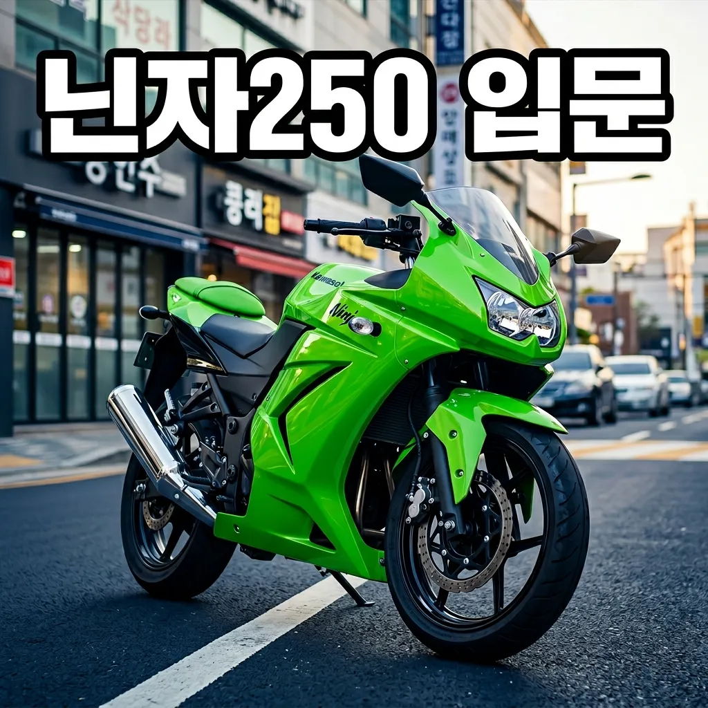 가와사키 닌자 250 입문 리뷰 — 첫 바이크로 진짜 괜찮을까?