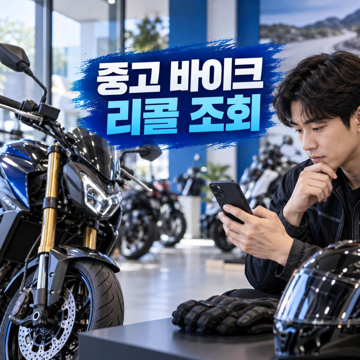 중고 바이크 리콜 조회